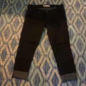 Levi’s Demi curve dark blue jeans